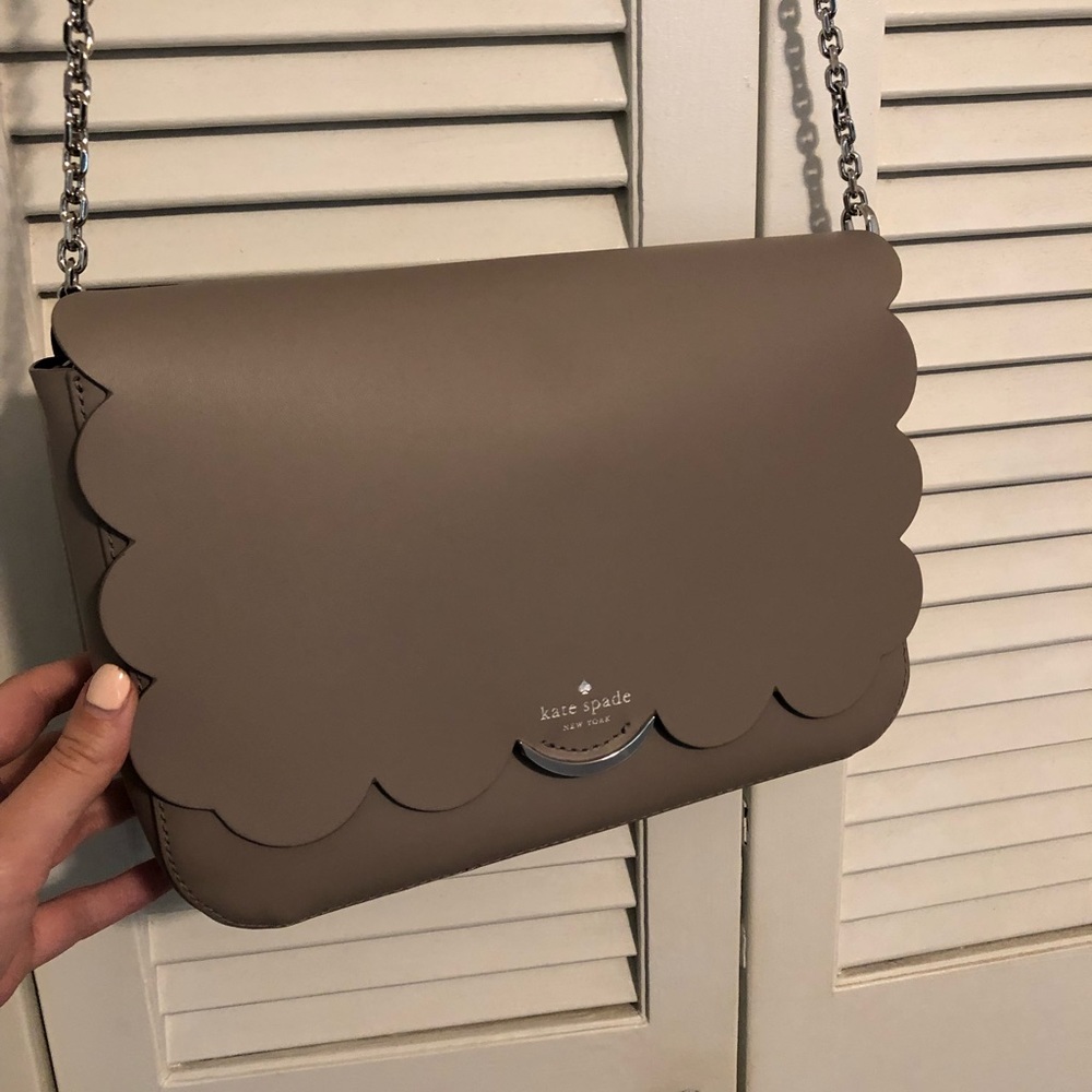 Kate Spade scalloped crossbody bag